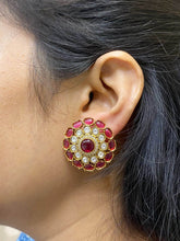 Traditional Moissanite Big Stud Earrings